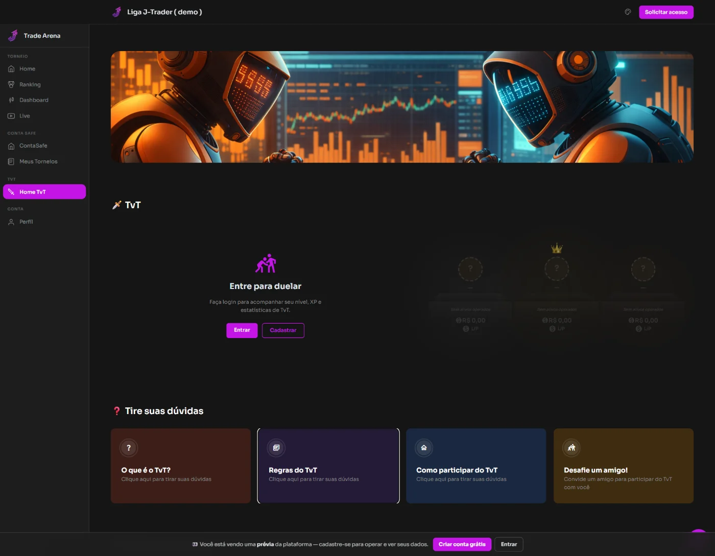 TvT — Trader vs Trader